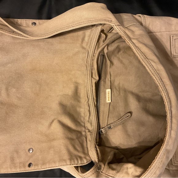Vintage Diesel cotton canvas messenger bag - Picture 6 of 10